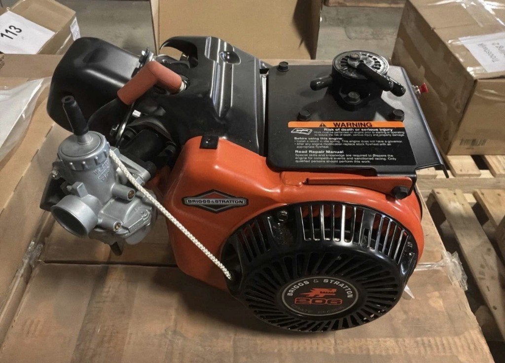 Nieuwe Briggs & Stratton 206 kartmotor, Type 124332-8201., Nieuw, Ophalen of Verzenden, Guaestus Trading, Sales@guaestus.com