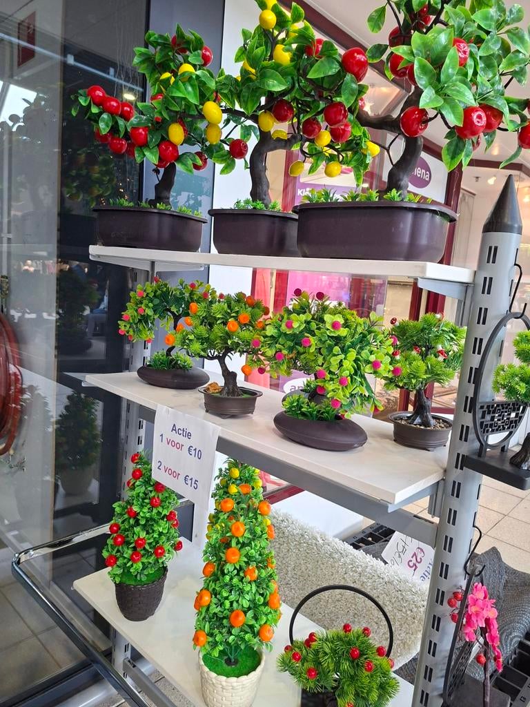 Diverse kunstplanten en -bloemen, Overige typen, Onderhoudsvrij, Nieuw, Ophalen of Verzenden