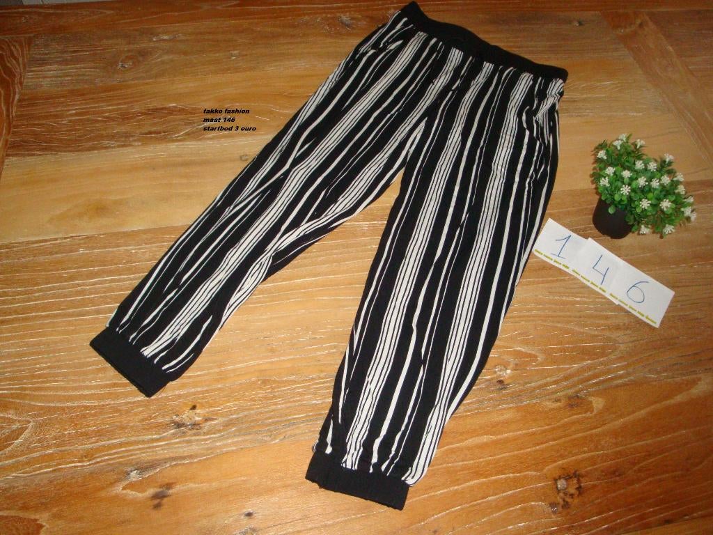 gestreepte broek takko fashion, Kinderen en Baby's, Broek, Meisje, Ophalen of Verzenden, Zo goed als nieuw