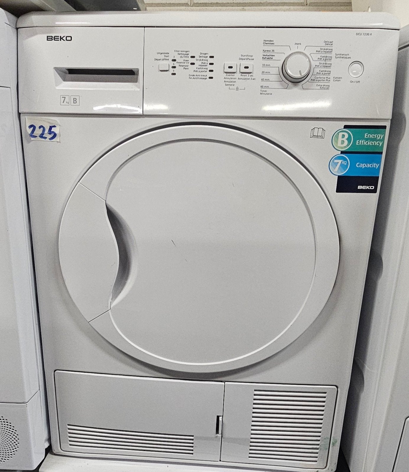 Beko condensdroger 7kg 3, Ophalen, 6 tot 8 kg, Wasdokter, Wasdokter026@gmail.com