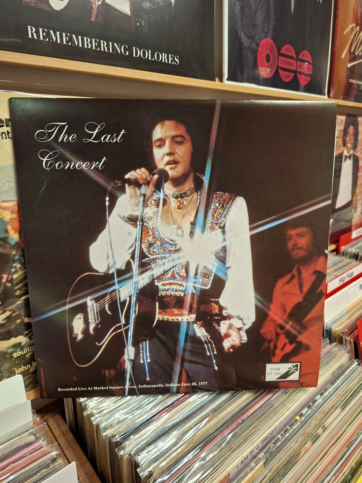 Elvis Presley The Last Concert 1977 Bootleg, Ophalen of Verzenden, Zo goed als nieuw, 12 inch, Poprock