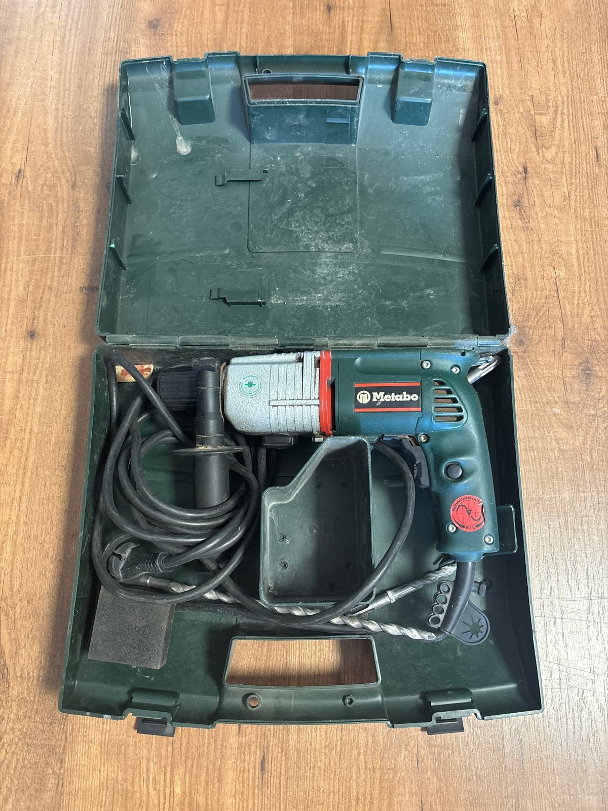 Metabo Boormachine met koffer - Gebruikt, Boormachine, Gebruikt, Variabele snelheid, Ophalen of Verzenden