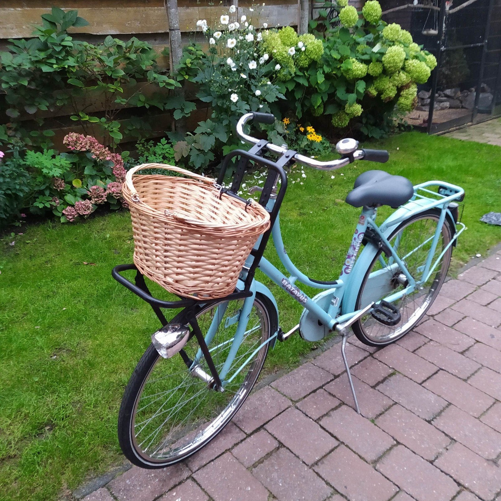 24 inch Batavus Butterfly omafietsje met rek, Fietsen en Brommers, Ophalen, Gebruikt, 24 inch
