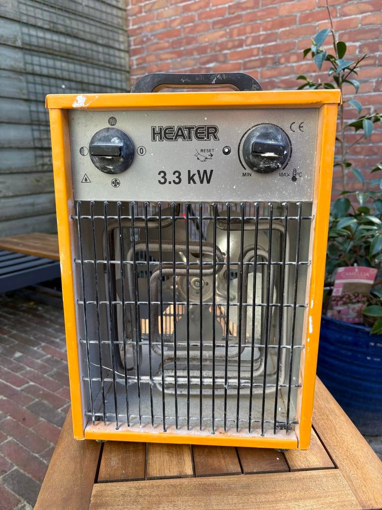 Bouwkachel 3,3kW, Doe-het-zelf en Verbouw, Verwarming en Radiatoren, 30 tot 80 cm, Gebruikt, Kachel, Minder dan 60 cm