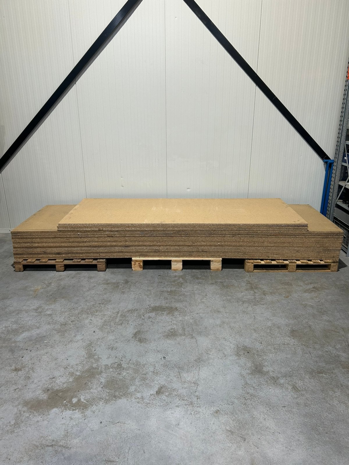 Partij Spaanplaten (3600/2700 mm), Gebruikt, Minder dan 25 mm, Ophalen of Verzenden, Plank