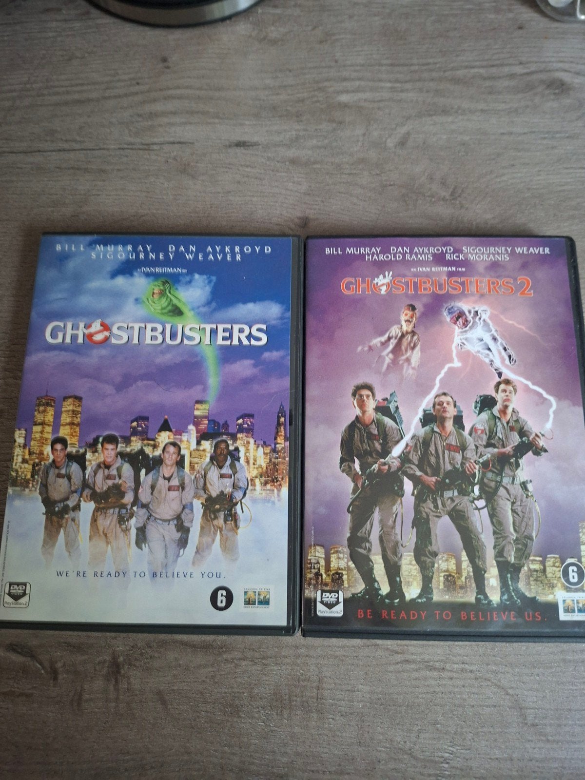 Ghostbusters 1 & 2 DVD  Klassieke Komedie, Ophalen, Spaans, Vanaf 6 jaar, Actiekomedie