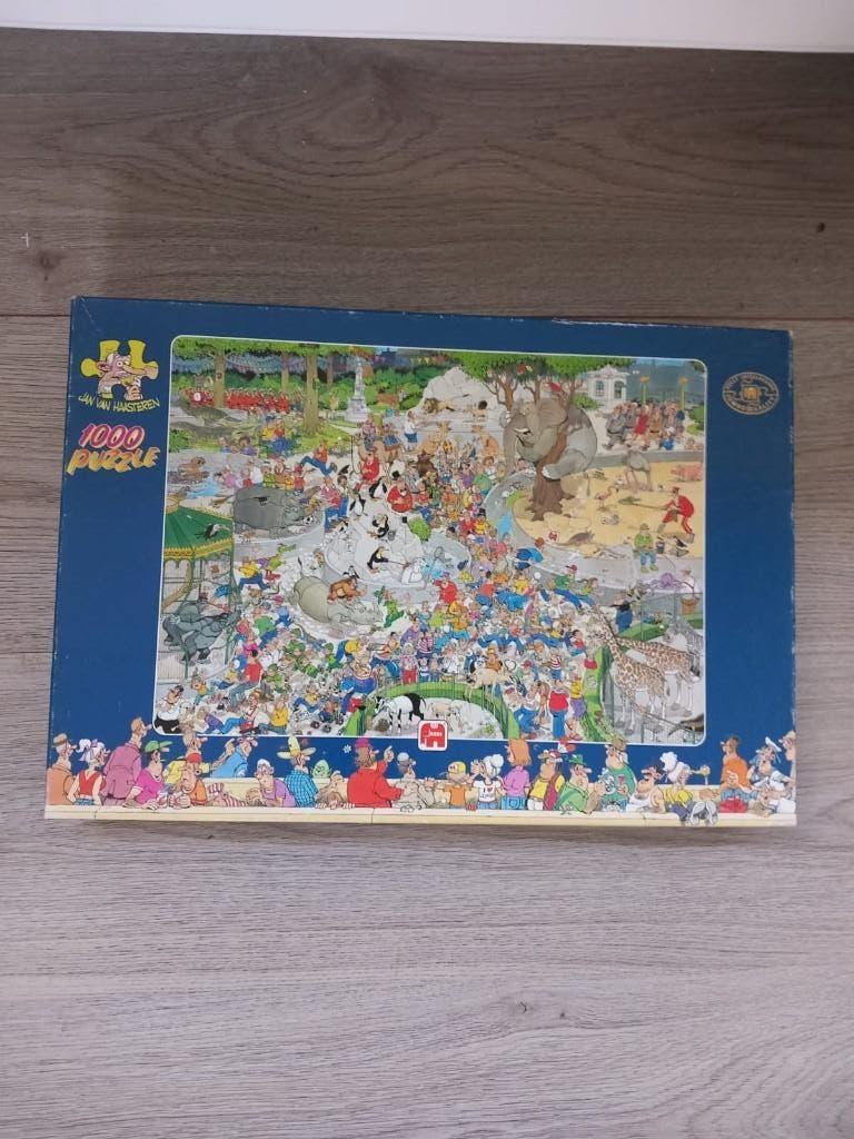 Jan van Haasteren puzzel, 1000 stukjes, Ophalen of Verzenden, 500 t/m 1500 stukjes, Zo goed als nieuw, Legpuzzel