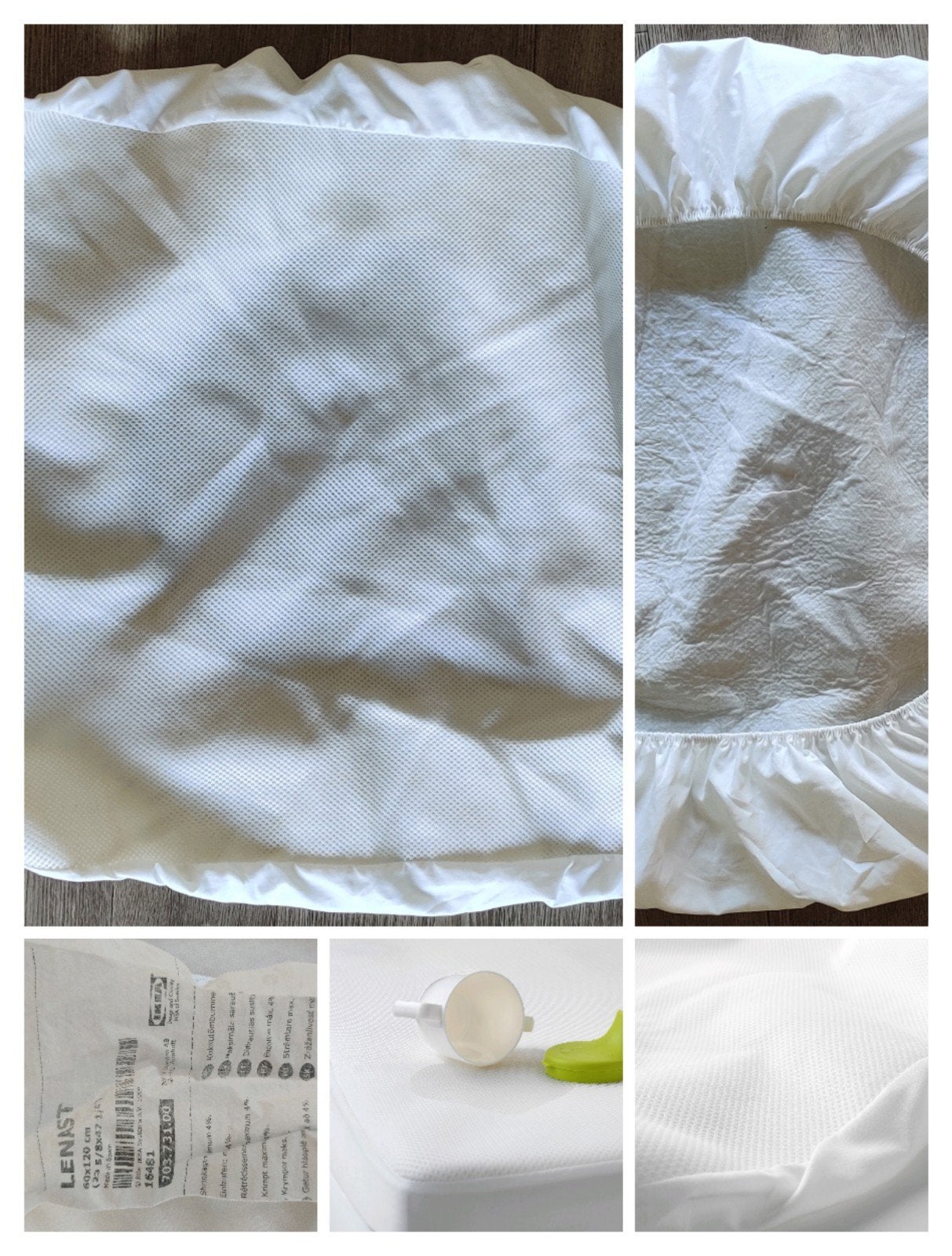 Matrashoes waterdicht Lenast Ikea, Gebruikt, Jongetje of Meisje, Wit, Overige typen