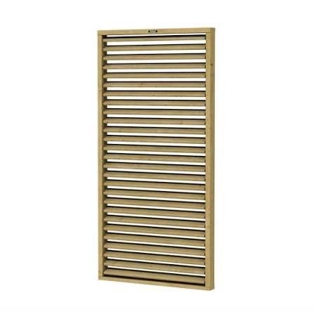 GEZOCHT shutter scherm hillhout lamel scherm, Ophalen, Hout, 200 cm of meer, 150 tot 200 cm