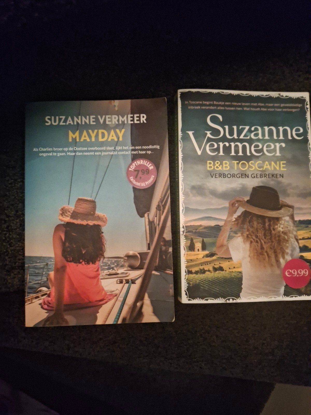 2 boeken Suzanne Vermeer, Ophalen of Verzenden, Zo goed als nieuw, Suzanne Vermeer