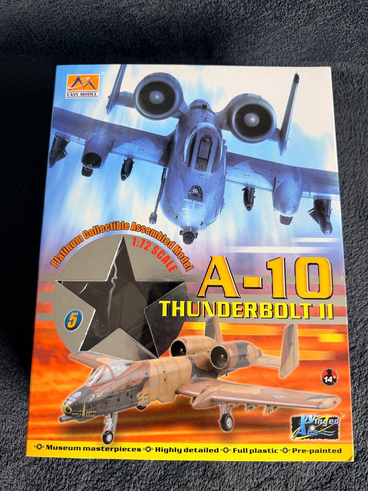 Easy Model A-10 Thunderbolt II 1:72 Schaal Modelvliegtuig, Overige merken, 1:72 tot 1:144, Ophalen of Verzenden, Zo goed als nieuw