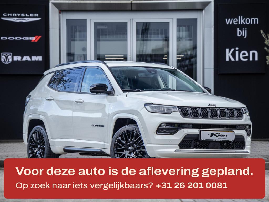 Jeep Compass 1.5T e-Hybrid High Altitude | 19 inch | 360 cam, Automatische klimaatregeling, Gebruikt, 4 cilinders, Leder en Stof