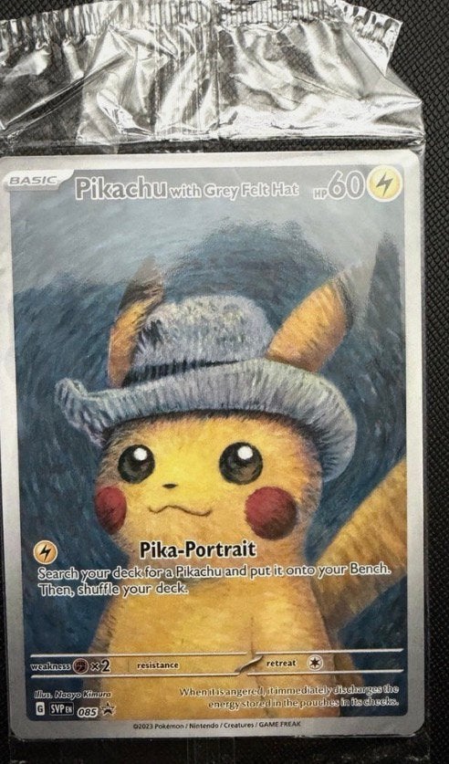 Pikachu Grey Hat, Ophalen of Verzenden, Nieuw