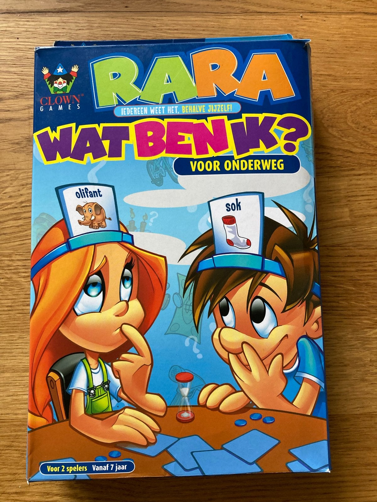 Rara Wat Ben Ik?  Leuk spelletje, Een of twee spelers, Ophalen of Verzenden, Zo goed als nieuw