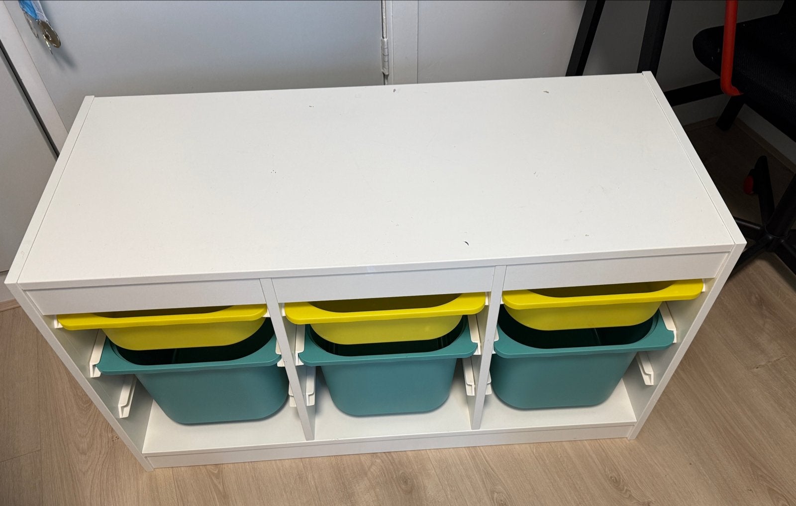 IKEA TROFAST opbergcombinatie met bakken, Ophalen, Gebruikt, Kast