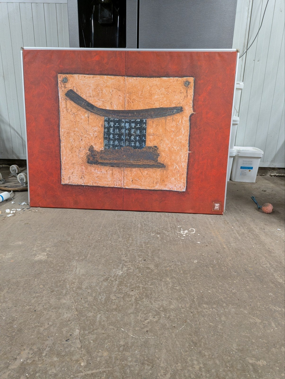 Wand decoratie, Ophalen