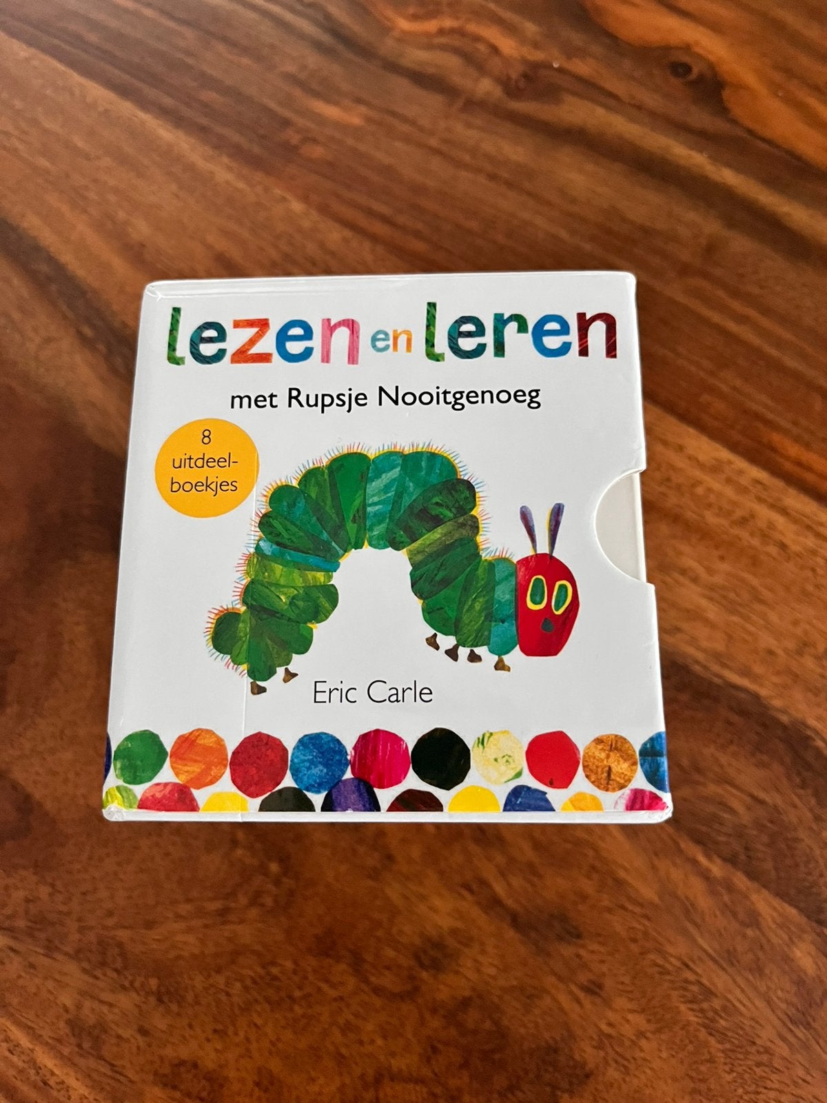 Lezen en leren met Rupsje Nooitgenoeg, Boeken, Kinderboeken | Baby's en Peuters, Ophalen of Verzenden, Zo goed als nieuw, 1 tot 2 jaar