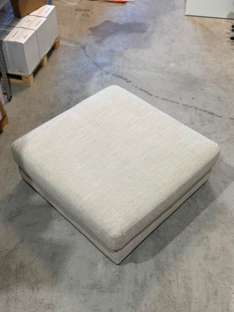 Melchior Meubel 'Feleux' Hocker (Poef) Nieuw, Ophalen, 100 tot 125 cm, Stof, Modern klassiek