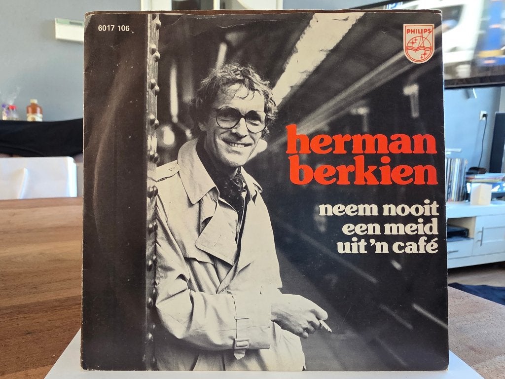 7" Single Herman Berkien - Neem Nooit Een Meid Uit 'n Café, Cd's en Dvd's, Vinyl Singles, Ophalen of Verzenden, Gebruikt, Pop