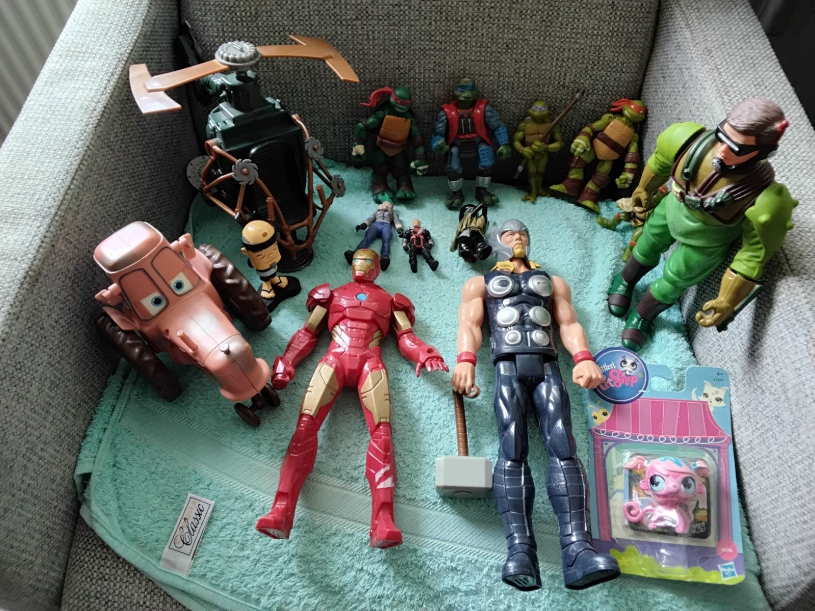 Lot actiefiguren, Kinderen en Baby's, Speelgoed | Actiefiguren, Ophalen of Verzenden