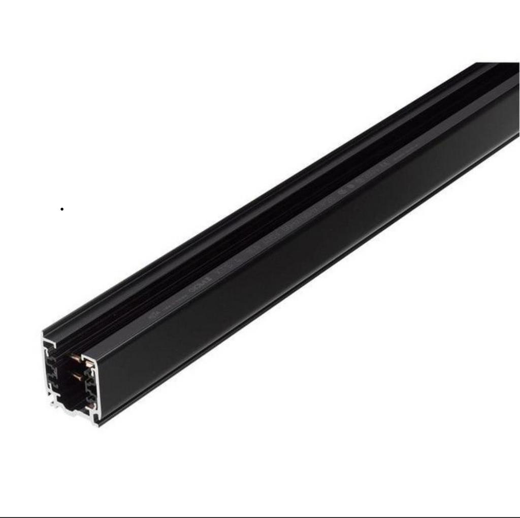 3 fase rail  3m wit/zwart  €30 let op nieuw!!Merk powergear, Huis en Inrichting, Lampen | Spots, Ophalen of Verzenden, Nieuw, Metaal of Aluminium