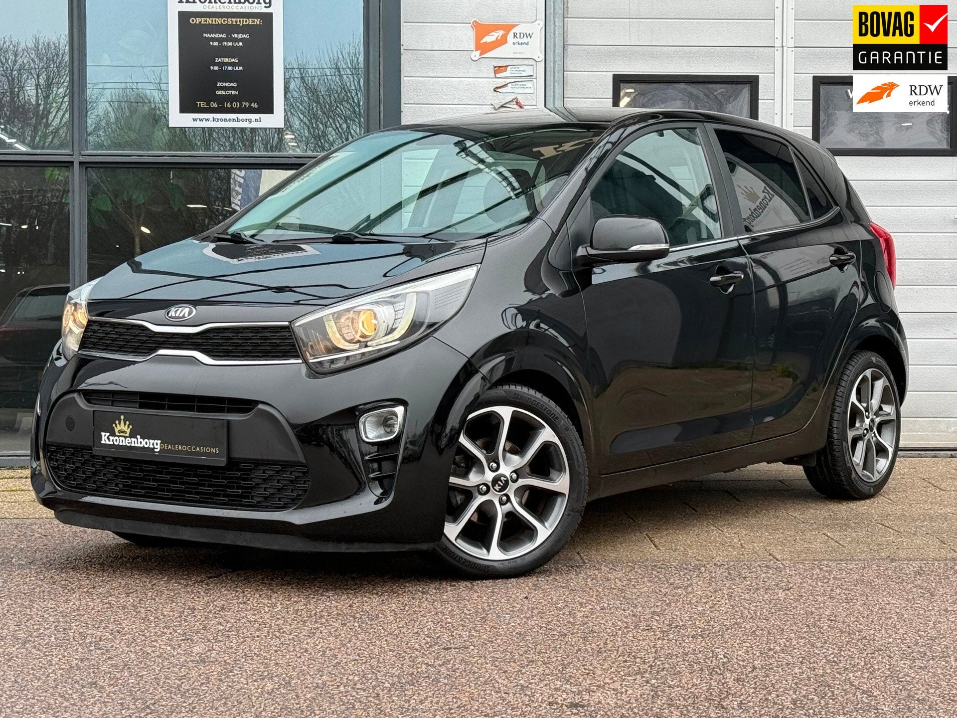 Kia Picanto 1.0 CVVT Design Edition, CARPLAY, CAMERA, NAP, Auto's, Voorwielaandrijving, Stof, Gebruikt, 4 stoelen