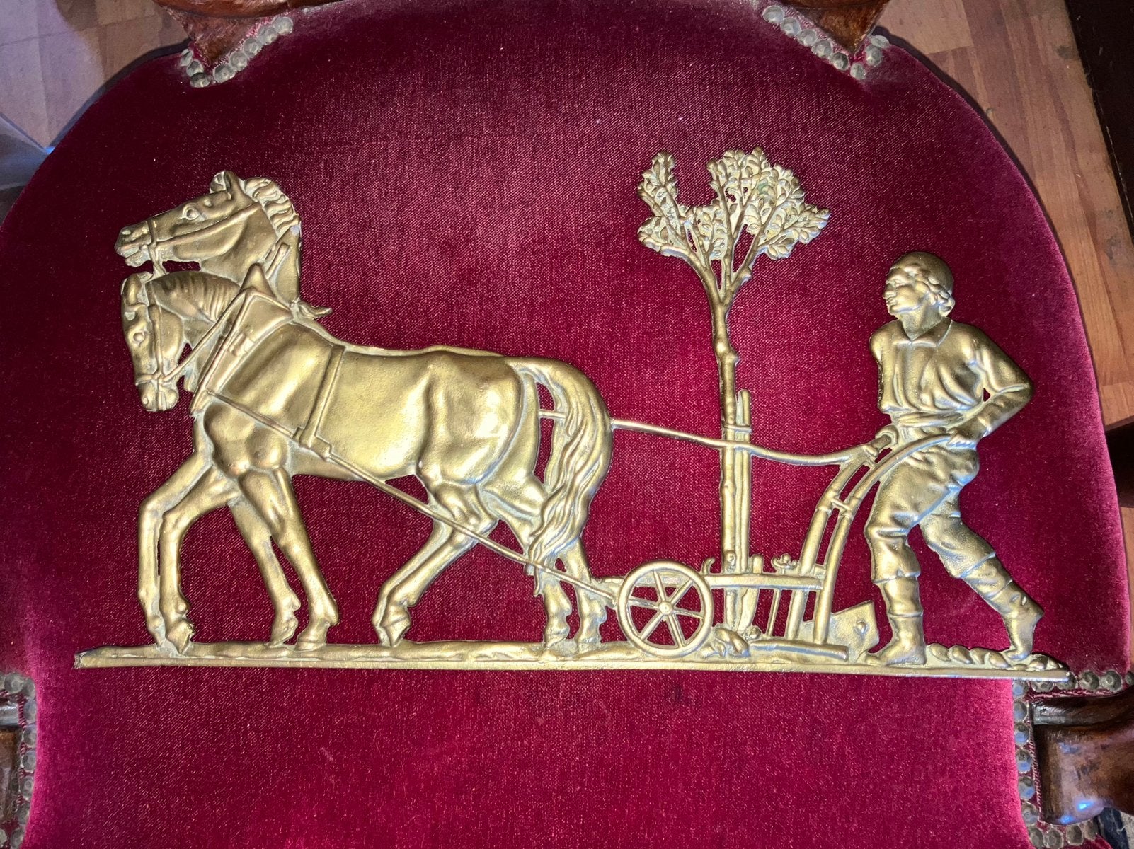 Groot brons ornament., Ophalen of Verzenden
