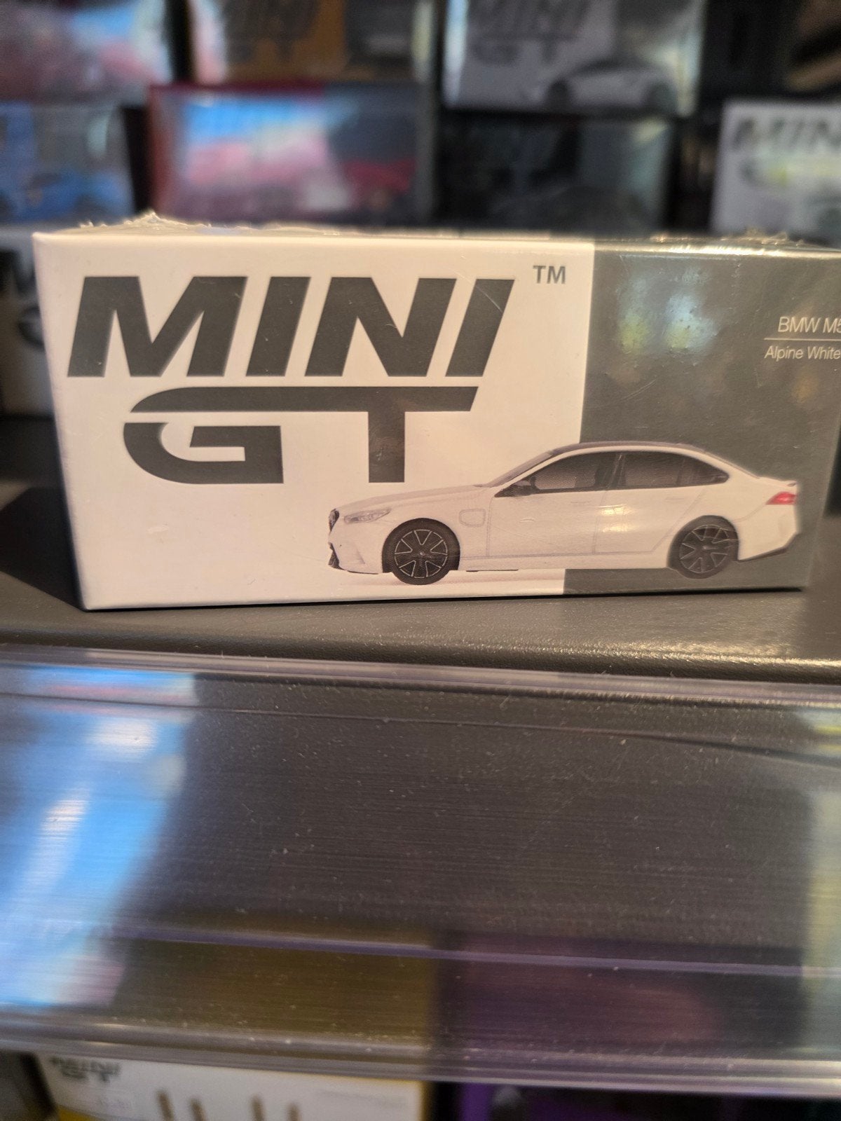 Mini GT BMW M5 Alpine White schaalmodel, Onbekend, Nieuw, Ophalen of Verzenden, Onbekend
