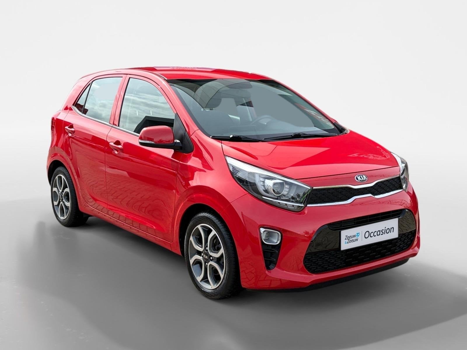 Kia Picanto 1.0 CVVT First Edition | All-Seasonbanden /Apple, Auto's, Kia, 12 maanden, Stof, Gebruikt, Euro 6