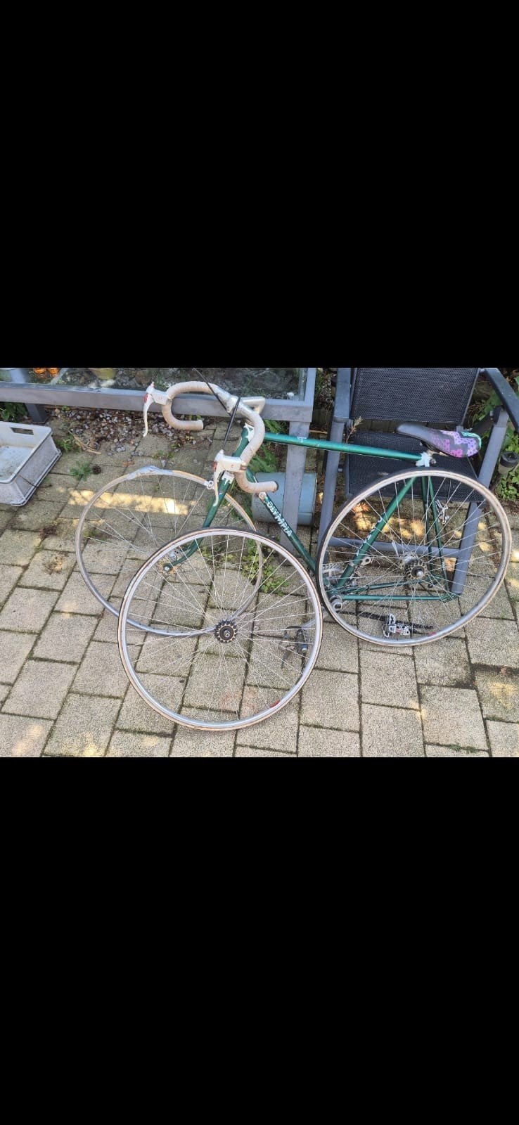 Vintage Racefiets Onderdelen: Cinelli, SR Sakae, Universal, Gebruikt, Cinelli, SR Sakae, Universal, Suntour, Aluminium, Racefiets
