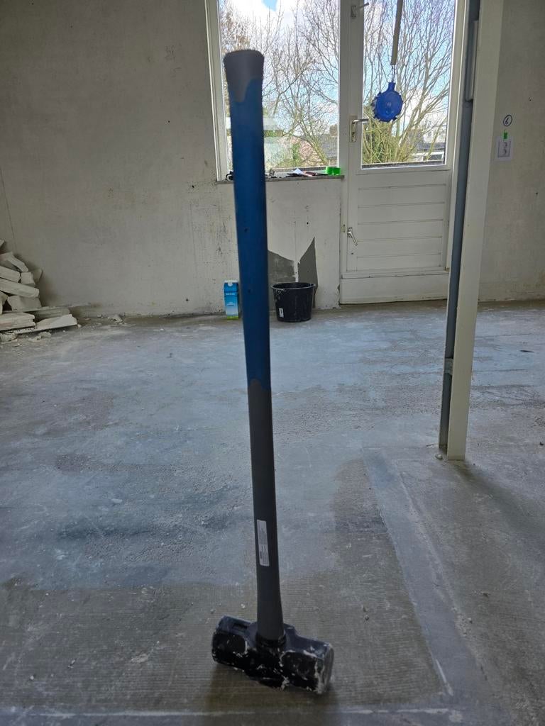 Voorhamer met glasvezel steel 6.2kg, Ophalen, Zo goed als nieuw