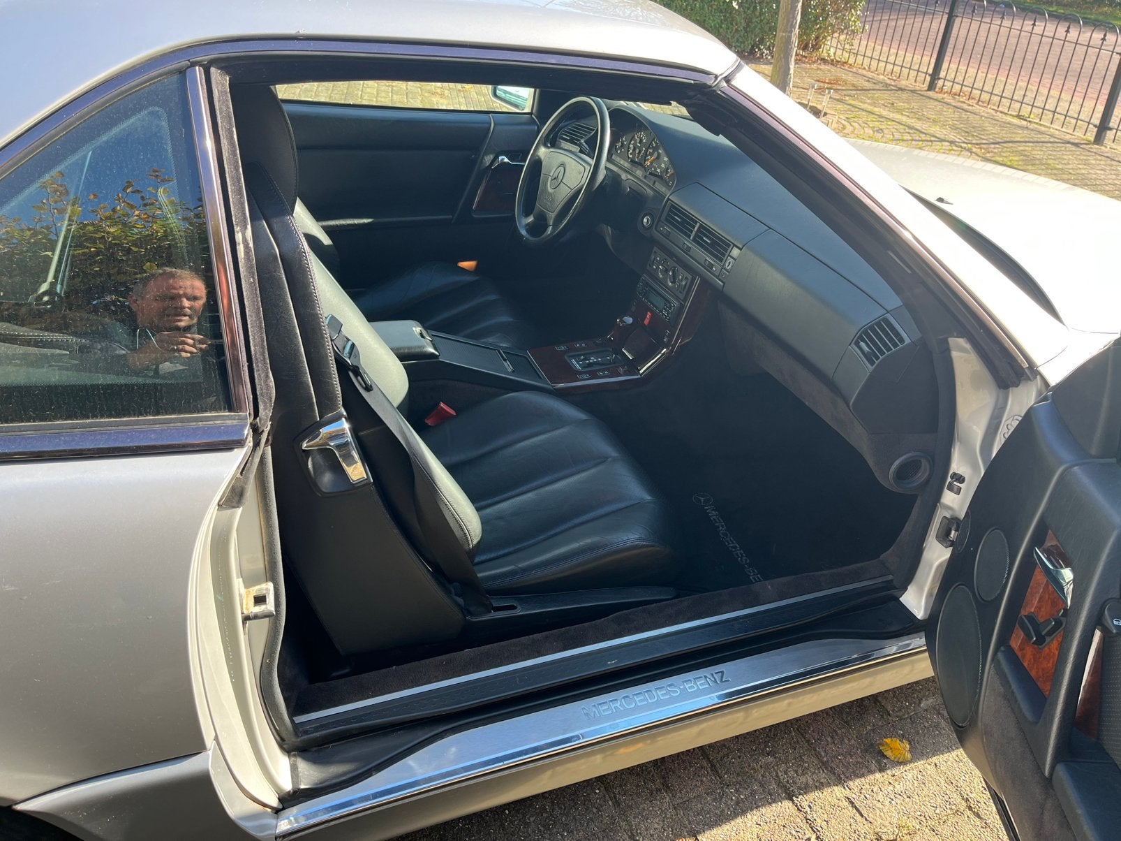 Mercedes-Benz SL 3.0 300 SL AUT U9 1992 Grijs, foto 8