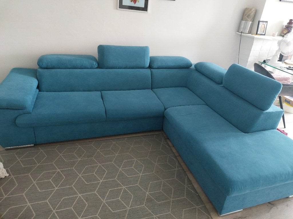 Hoekbank, Ophalen, Hoekbank, 75 tot 100 cm, Zo goed als nieuw