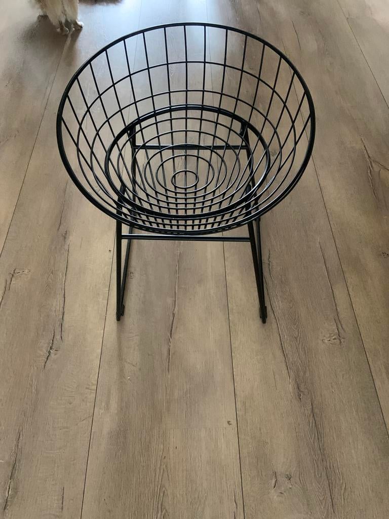 Te koop pastoe kruk, Ophalen, Zwart, Zo goed als nieuw, Metaal