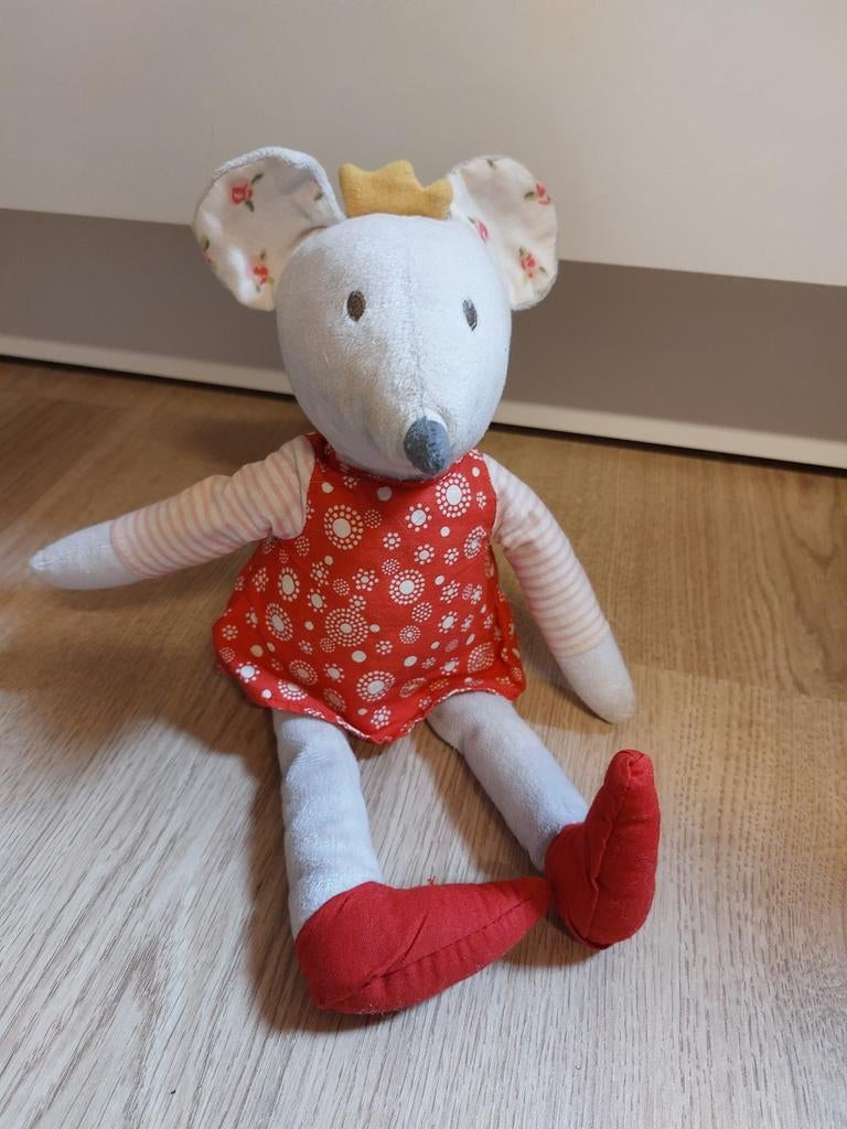 IKEA muis knuffel met jurkje 27 cm fabler mus, Ophalen of Verzenden