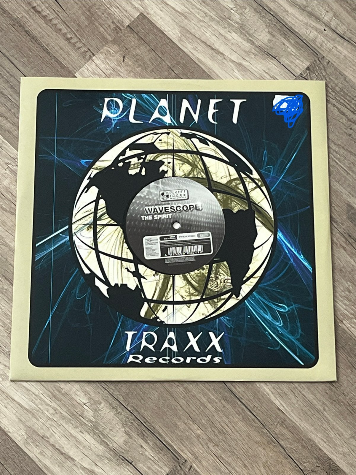 Wavescope - The Spirit (Planet Traxx Records) Vinyl, LP, Gebruikt, Ophalen of Verzenden, Techno