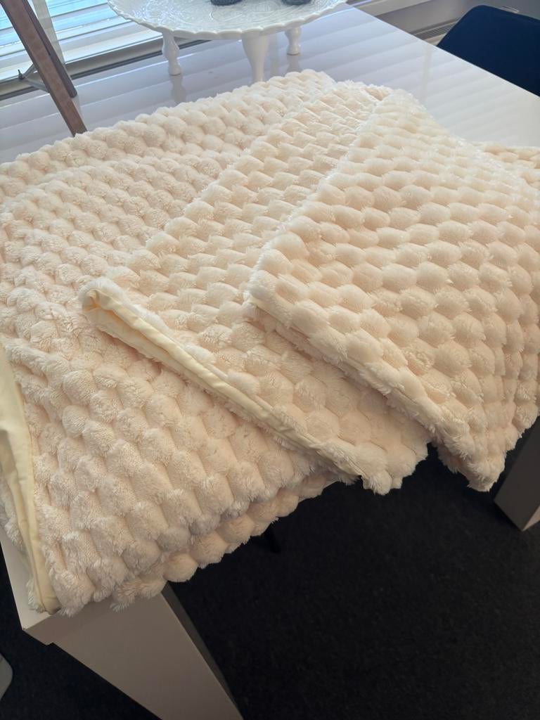 Teddy Hexagon dekbedovertrek van de action. Nooit gebruikt!, Huis en Inrichting, Slaapkamer | Beddengoed, Ophalen, Zo goed als nieuw
