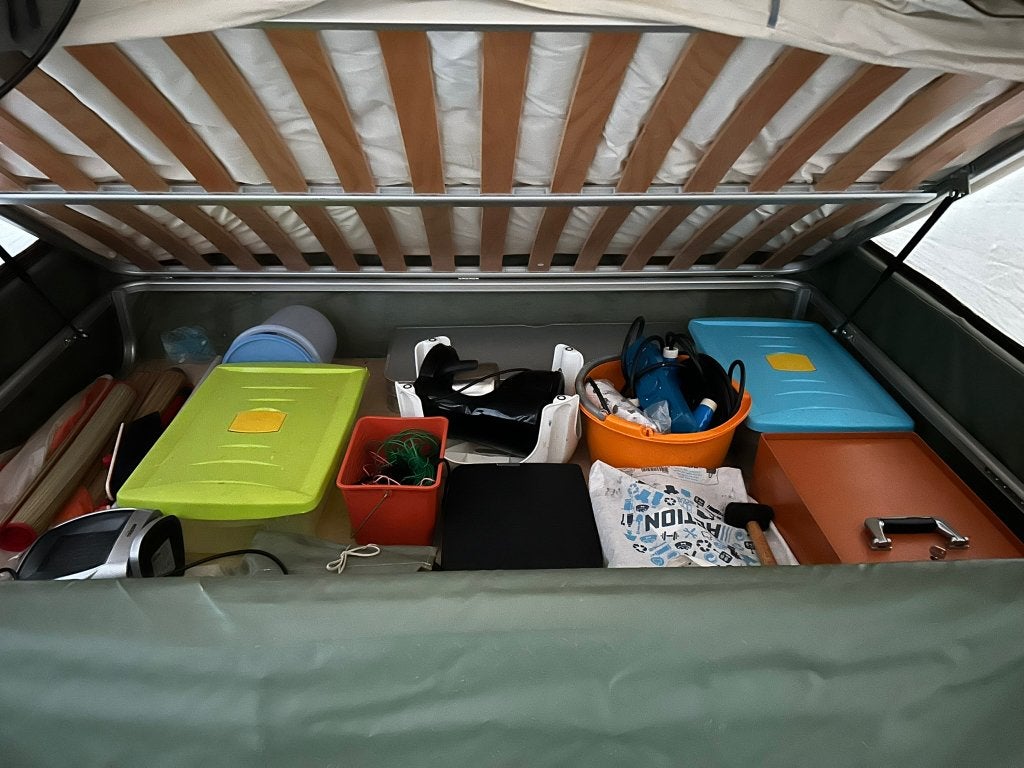 Holtkamper Cocoon met M-uitbouw, Caravans en Kamperen, Kampeeraccessoires, Gebruikt, Ophalen