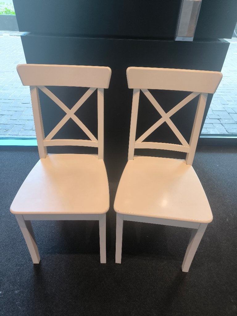 2 dining chairs, Ophalen of Verzenden