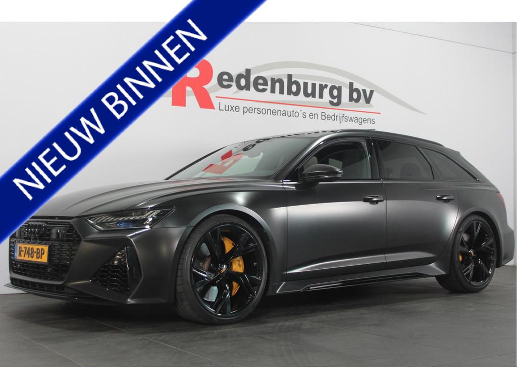 Audi RS6 TFSI Quattro - RS Dynamic - Akrapovic - Pano - Soft, Auto's, Audi, Bedrijf, Te koop, RS6, 360° camera, 4x4, ABS, Adaptive Cruise Control
