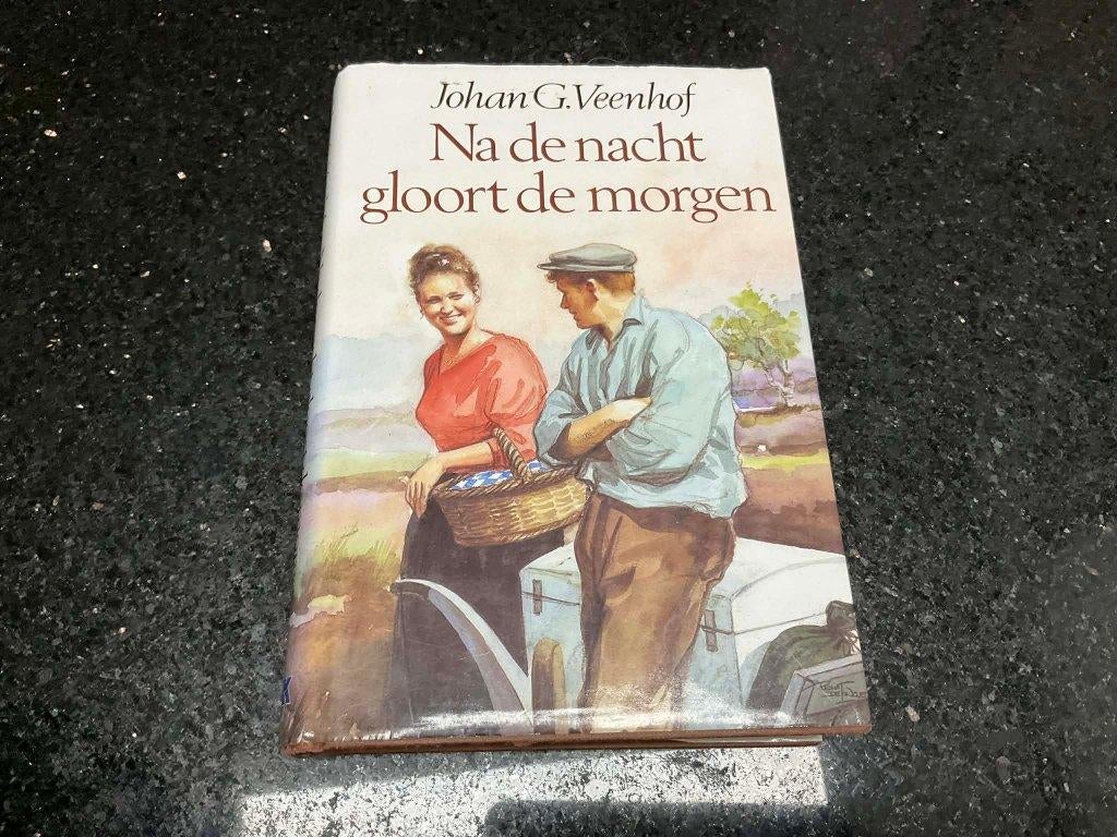boek Joh. G Veenhof: na de nacht gloort de morgen. nette st., Boeken, Romans, Gelezen, Nederland, Ophalen of Verzenden