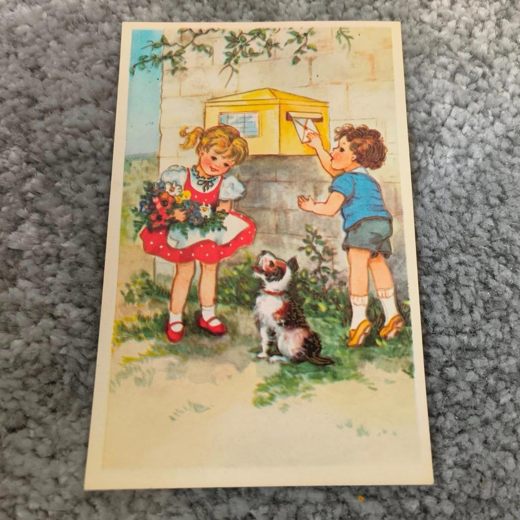 Kinderkaart (1), Ophalen of Verzenden, 1960 tot 1980, Gelopen, Kinderen