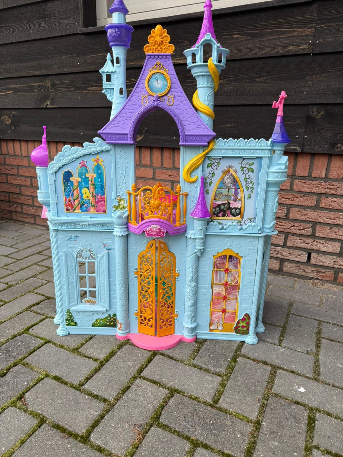 Groot Disney Prinsessen kasteel, Ophalen, Gebruikt, Poppenhuis