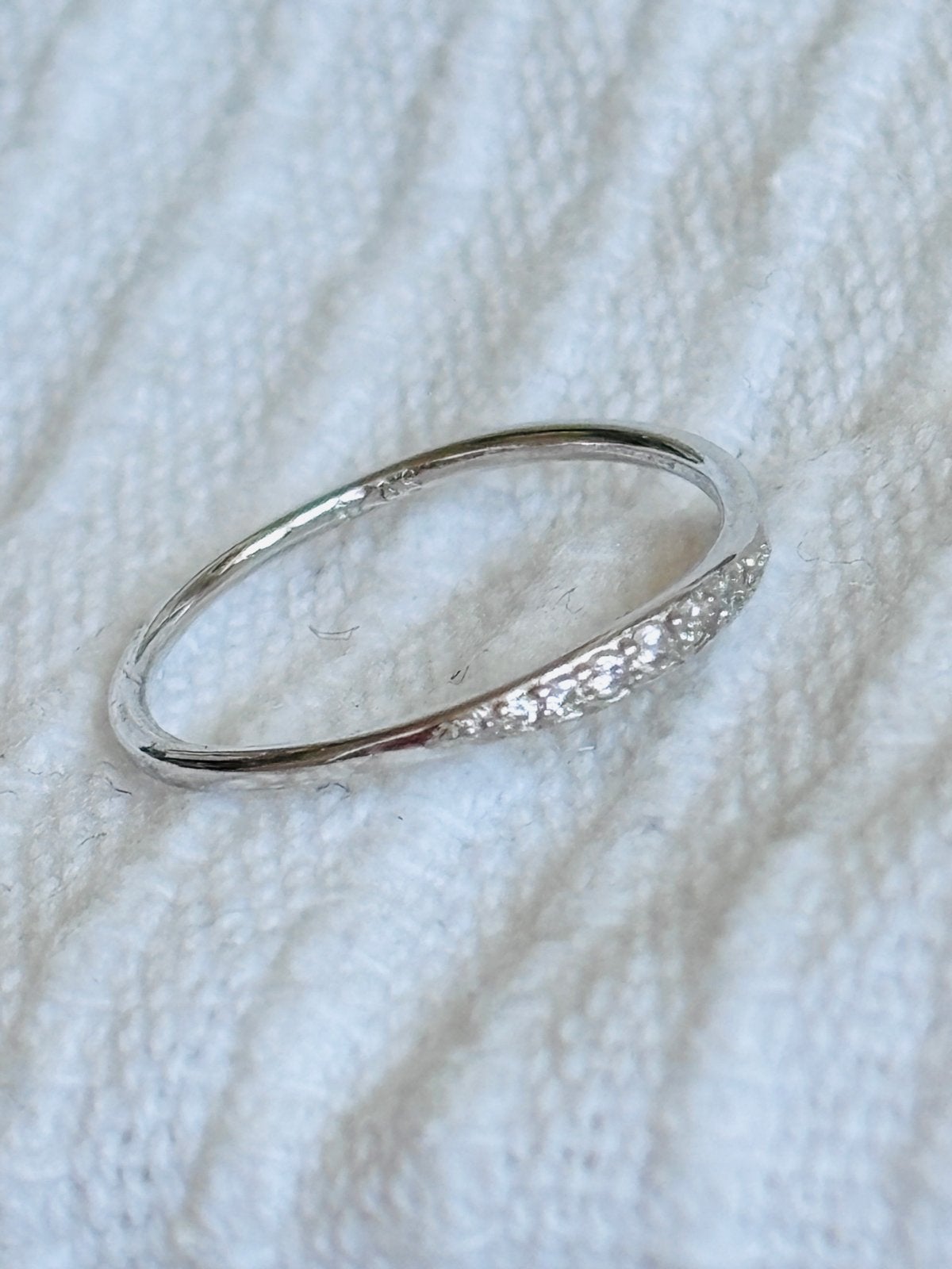 S925 Zilveren Ring met Kristallen - Maat 52.8 mm, Met kristal, Nieuw, Ophalen of Verzenden, 17 tot 18
