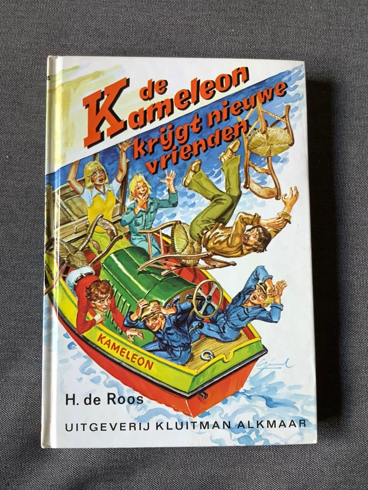 De Kameleon krijgt nieuwe vrienden, Ophalen of Verzenden, Zo goed als nieuw, H. de Roos, Fictie algemeen