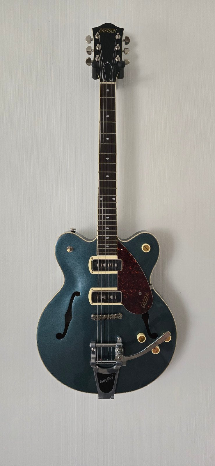 Gretsch Gitaar met Bigsby - Prachtexemplaar!, Ophalen, Zo goed als nieuw, Hollow body, Overige merken