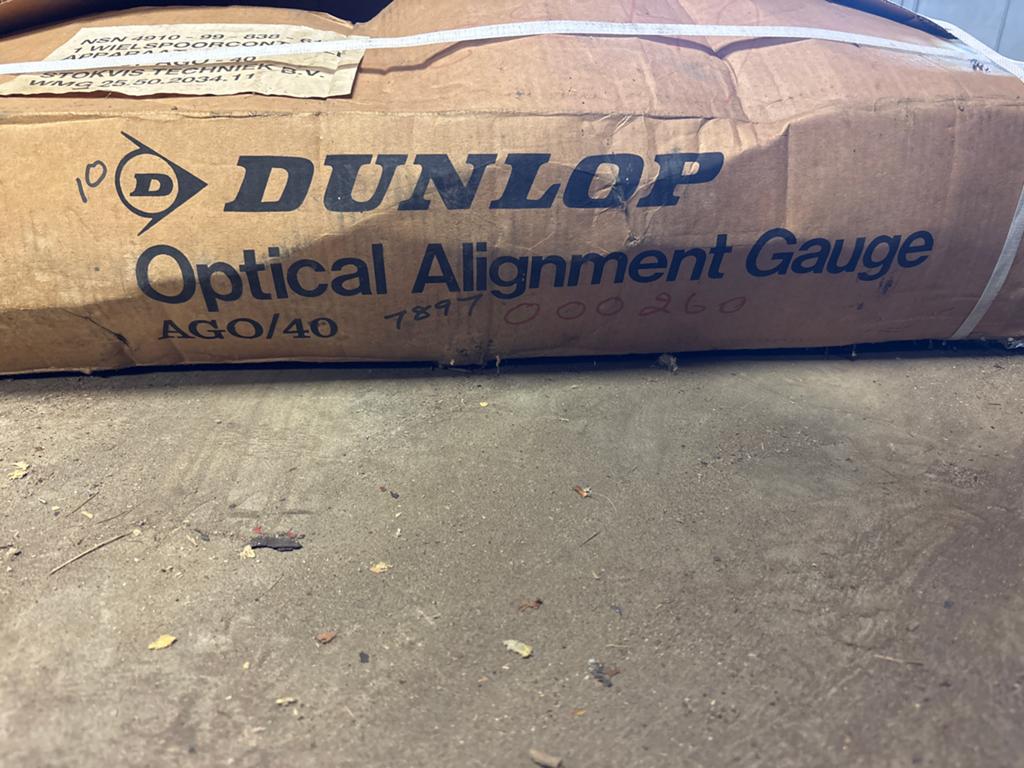 Dunlop AGO/40 Optische Uitlijner Wieluitlijningsapparaat, Ophalen, Nieuw, Universele onderdelen