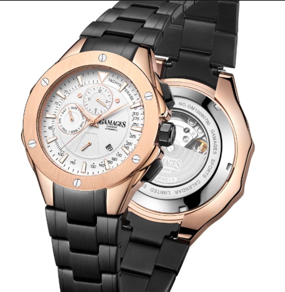 Gamages London Limited Edition Sports Calender (nieuw), Sieraden, Tassen en Uiterlijk, Horloges | Heren, Overige merken, Staal