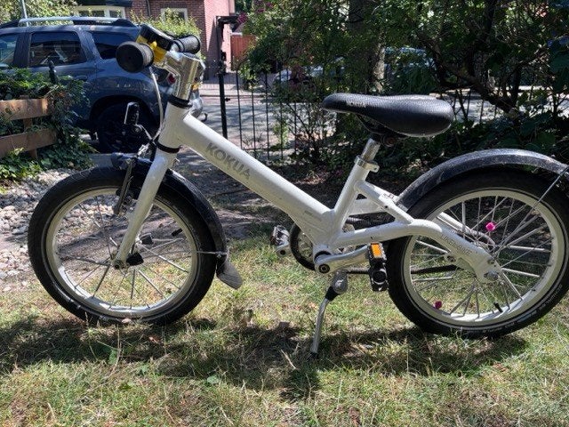 Kokua LIKEtoBIKE 16" Kinderfiets Wit, Ophalen, Gebruikt, Terugtraprem, 16 tot 20 inch