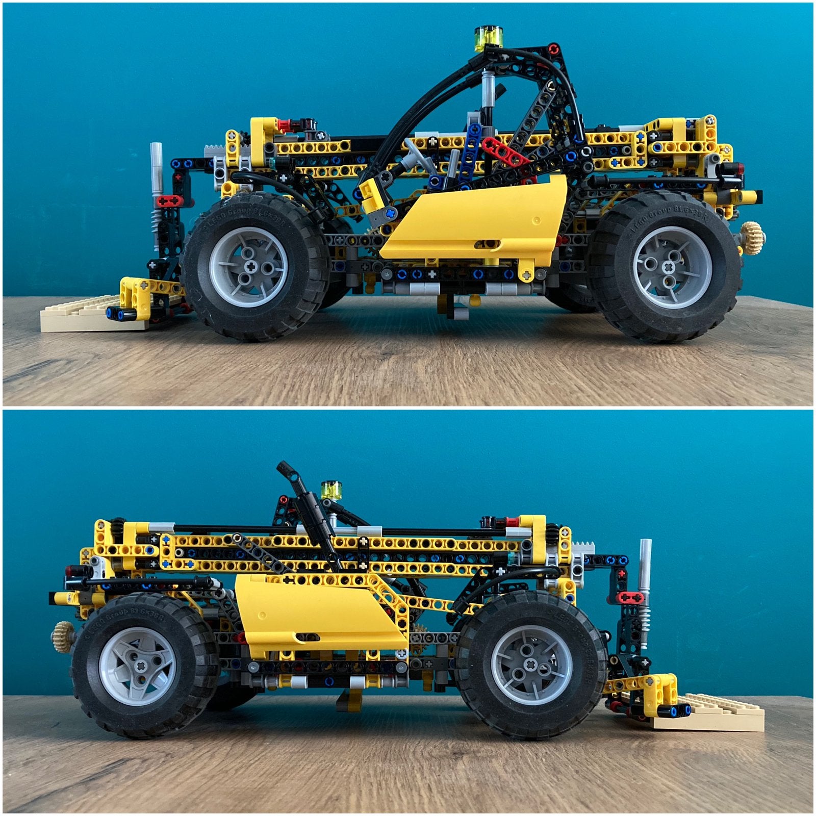 Lego Technic 8295 Telescopic handler, Ophalen, Gebruikt